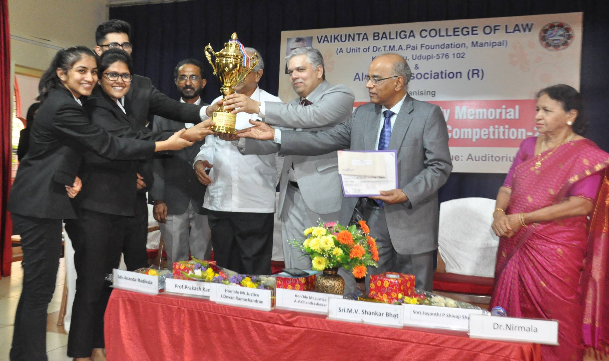 ಉಡುಪಿ: ಪಿ.ಶಿವಾಜಿ ಶೆಟ್ಟಿ ಸ್ಮಾರಕ 3ನೇ ರಾ. ಅಣಕು ನ್ಯಾಯಾಲಯ ಸ್ಪರ್ಧೆ